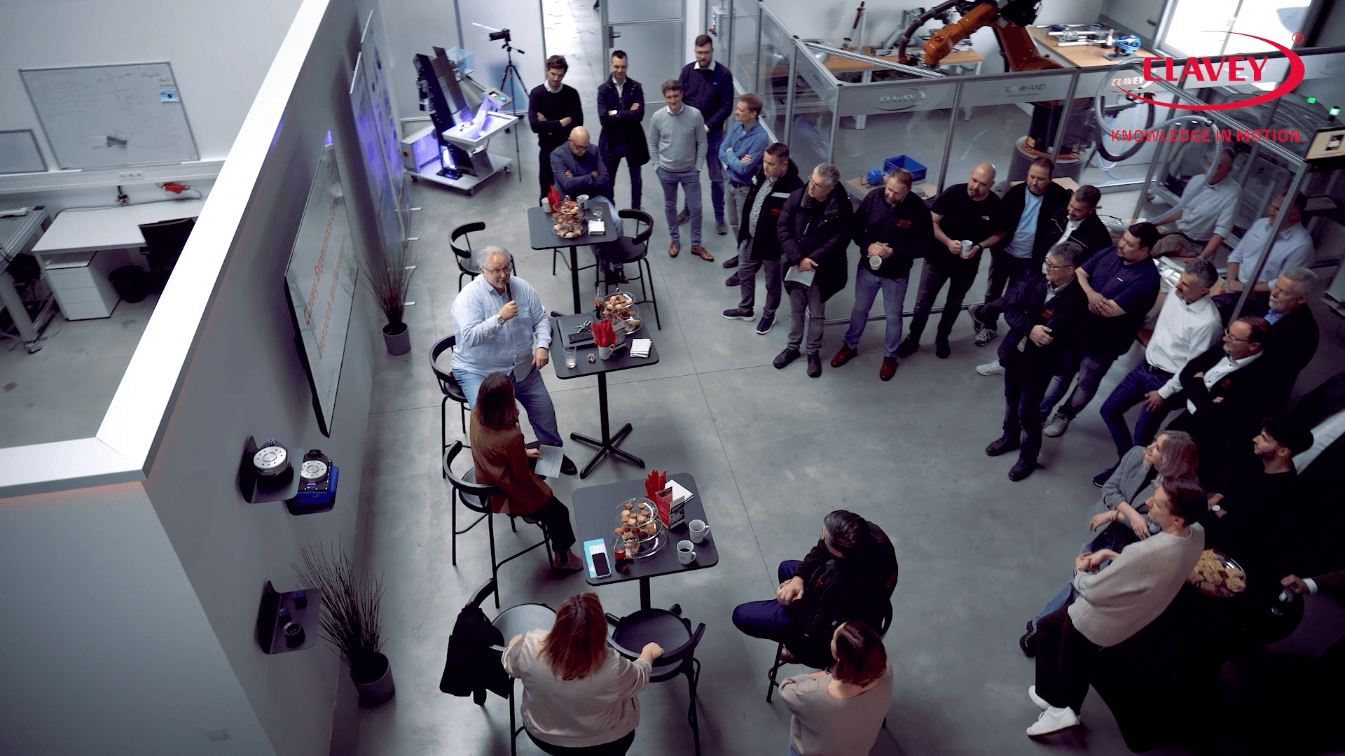 Raumkonzept Clavey Experience Center Showroom